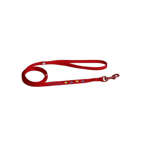 Visuel 1 du produit Laisse Chat - Martin Sellier Laisse Pattes Rouge - 120 x 1 cm
