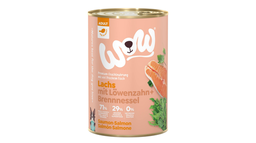 Visuel 1 du produit Boîtes Chien – Wow Adult Saumon – 400 gr
