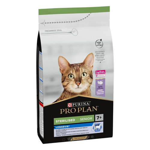 Visuel 1 du produit Pro Plan Croquettes Chat Sterilised Senior 7+ - 1,5 kg