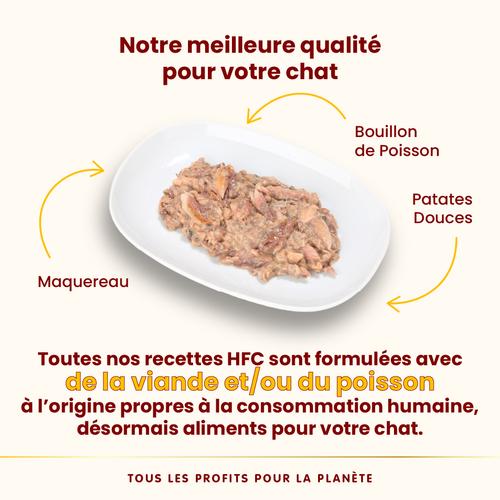 Visuel 3 du produit Boîte Chat – Almo Nature HFC Complete Maquereau & patate douce 70 gr
