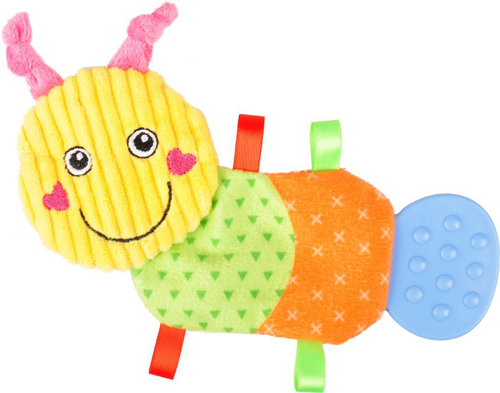 Visuel 1 du produit Jouet Chien - Flamingo Peluche chenille Pippo Multicolore - 20 x 14 x 1 cm