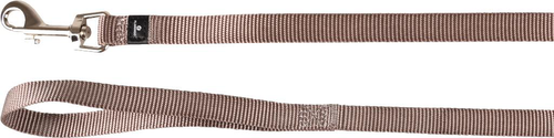 Visuel 1 du produit Laisse Chien - Flamingo Laisse nylon Ziggi Taupe - 130 x 1,5 x 0,8 cm