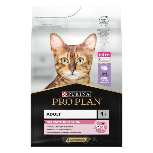 Visuel 1 du produit Croquettes Chat – Pro Plan Delicate Dinde – 3 kg