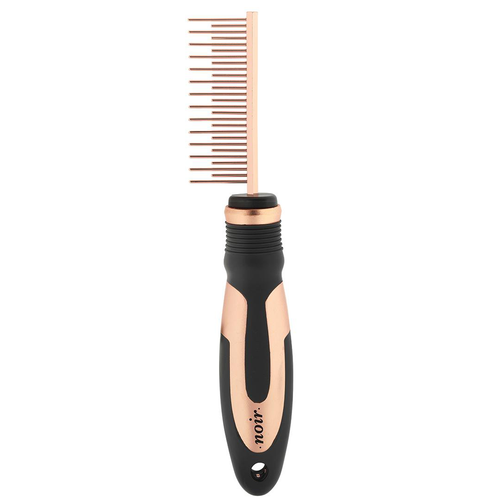 Visuel 1 du produit Peigne anti-nœud Chien et Chat – noir – 5,5 x 10 cm