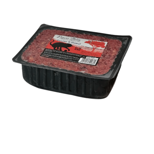 Visuel 1 du produit Nova Felis BARF Poulet et Boeuf surgelé - 500 gr