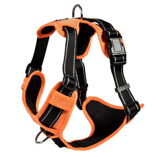 Visuel 1 du produit Harnais Chien - Bobby Harnais Rando Walk Taille XL Orange - 53 / 82 x 71 / 95 x 2,5 cm
