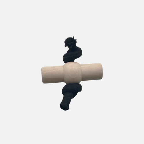 Visuel 1 du produit Jouet Chien – Wouapy Jouet en Bois et en Corde Ovni – 10 cm