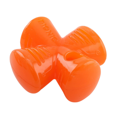 Visuel 1 du produit Bionic Jouet Chien Croix Stuffer Orange - 12,5 x 12,5 x 6,5 cm