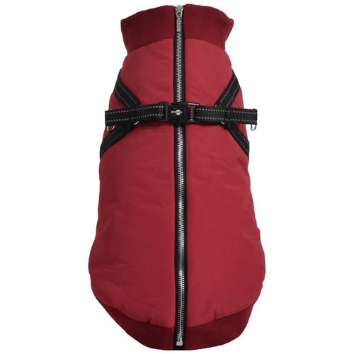 Visuel 1 du produit Textile Chien – Bobby Manteau Easy Bordeaux – Taille 25XS