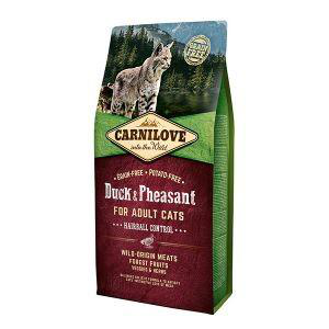Visuel 1 du produit Croquettes chat adult - Carnilove Cat Duck & Pheasant - 6kg