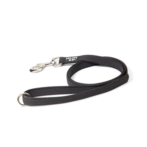 Visuel 1 du produit Laisse Chien - Julius-K9 laisse antidérapante Color&Gray noire - 2,2 m x 20 mm