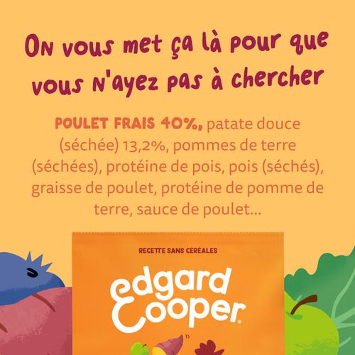 Visuel 9 du produit Edgard & Cooper Croquettes Chien Adulte Poulet Sans Céréales - 12 kg