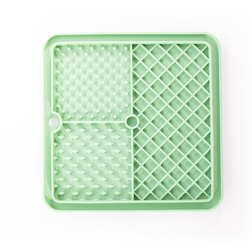 Visuel 1 du produit Martin Sellier Tapis à lécher Trio Vert - 20 cm