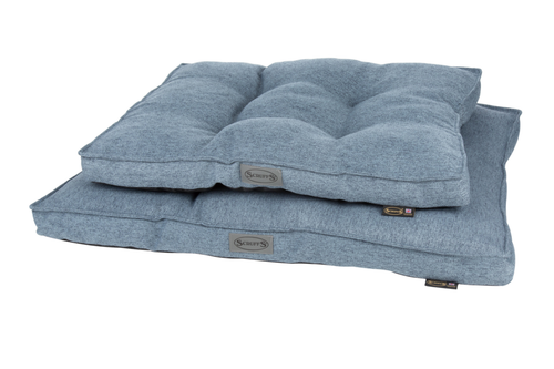 Visuel 4 du produit Couchage Chien – Scruffs Coussin Manhattan Bleu – Taille L