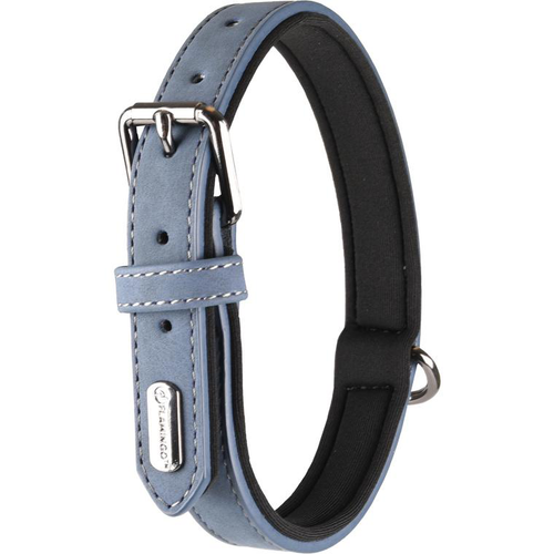 Visuel 1 du produit Collier Chien - Flamingo Collier Delu Bleu - 24/30 x 1,5 x 0,5 cm