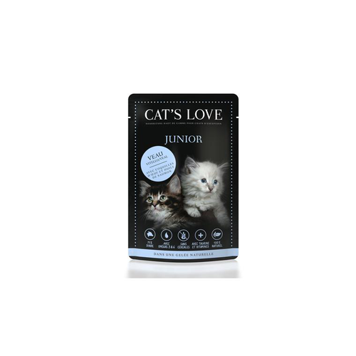 Visuel 1 du produit Sachet Chaton – Cat's Love Veau 85 gr