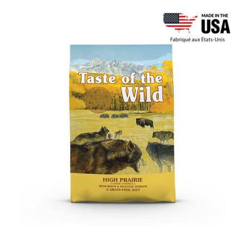 Visuel 1 du produit Croquettes Chien Sans Céréales - Taste of the Wild High Prairie - 5,6kg