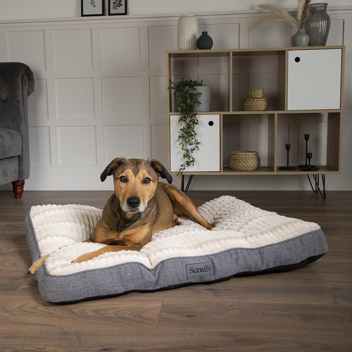 Visuel 4 du produit Scruffs Couchage Chien Coussin Ellen Gris - Taille L 100 x 70 x 10 cm