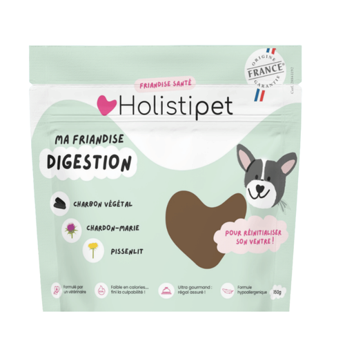Visuel 1 du produit Holistipet Friandises Chien Santé Digestion - x 90 Bouchées
