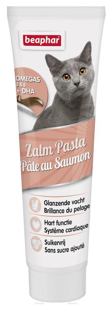 Visuel 2 du produit Pâte au saumon spécial beauté du pelage du chat - 100 g