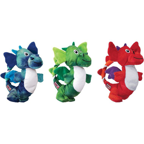 Visuel 1 du produit KONG® Peluche Dragon Multicolore Coloris Aléatoire – Taille M/L