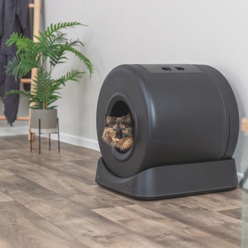 Visuel 9 du produit Maison de toilette auto-nettoyante coloris noir Trixie - 51 x 56 x 54 cm