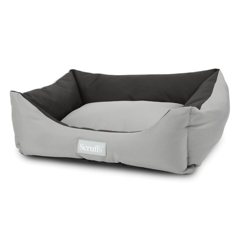 Visuel 1 du produit Couchage Chien - Scruffs Corbeille imperméable Expédition Taille XL Gris et noir - 90 x 70 cm