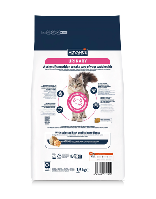 Visuel 4 du produit Advance Veterinary Diets Croquettes Chat Urinary - 1,5 kg