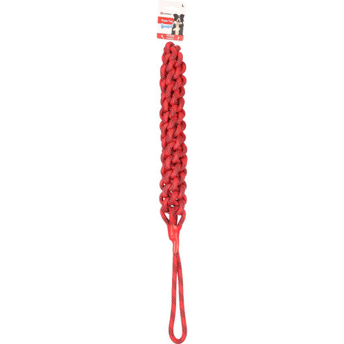 Visuel 1 du produit Jouet Chien - Flamingo Jouet Vokas Corde à tirer Rouge et noir - 66 x 5,3 cm