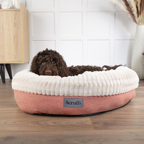 Visuel 3 du produit Scruffs Couchage Chien Corbeille Ronde Ellen Orange - Taille XL Ø 75 cm