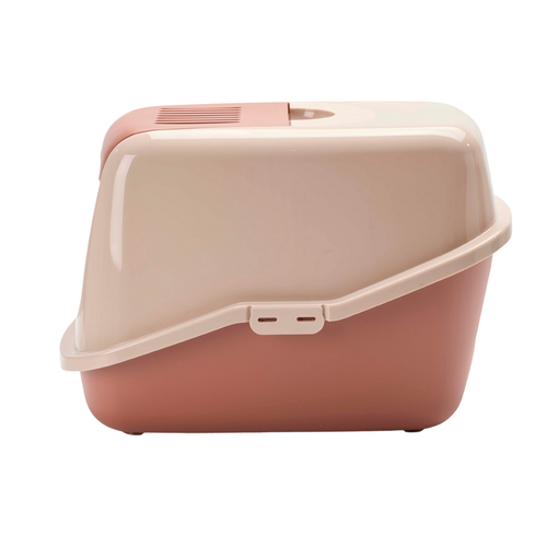 Visuel 4 du produit Savic Maison de toilette Nestor rose - 56 x 39 x 38,5 cm