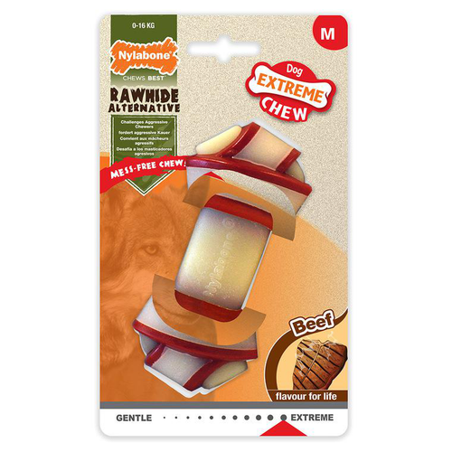 Visuel 1 du produit Jouet Chien – Nylabone Os Noué boeuf – M