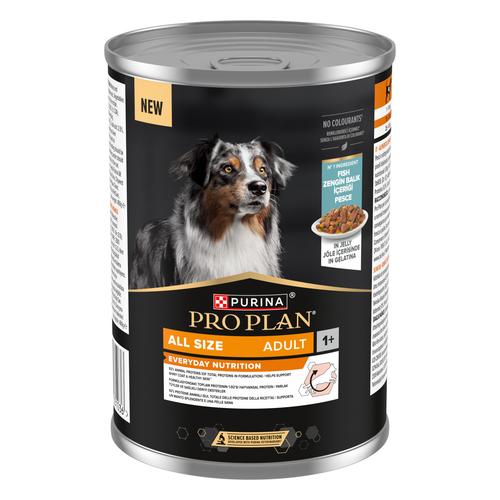 Visuel 1 du produit Boîte Chien - ProPlan Adulte au poisson en gelée - 400 g
