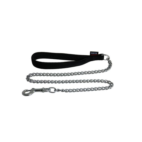 Visuel 1 du produit Laisse Chien - Martin Sellier Laisse Chaîne Noir - 100 x 2,5 cm