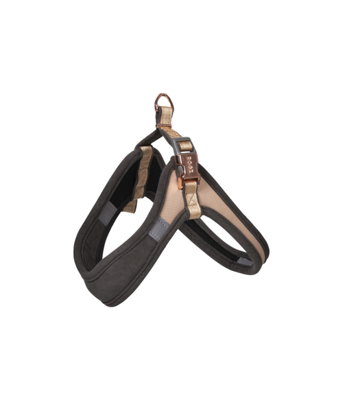 Visuel 1 du produit Harnais Chien - Rogz Fast-Fit Rush Or Gris et Rose - 38/44 cm