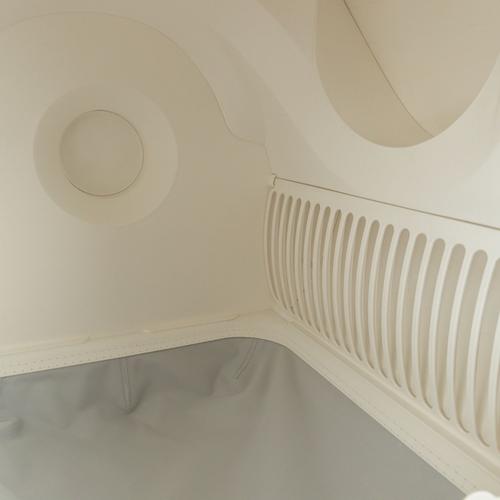 Visuel 4 du produit Maison de toilette auto-nettoyante coloris blanc Trixie - 51 x 56 x 54 cm