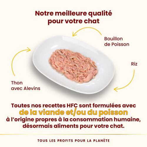Visuel 3 du produit Boîte Chat – Almo Nature HFC Natural Thon avec Alevins 70 gr