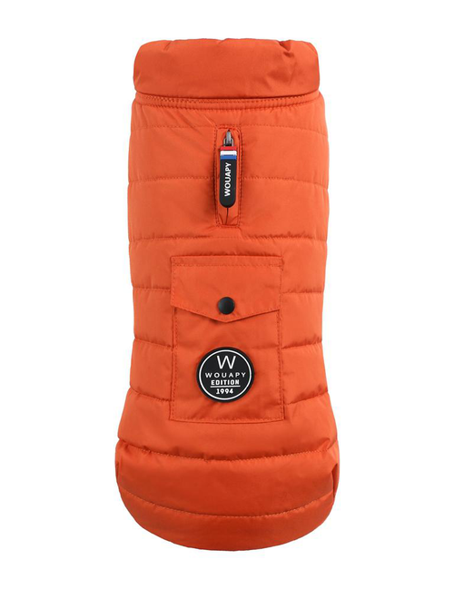 Visuel 1 du produit Textile Chien - Wouapy Doudoune Juice Orange - Taille S