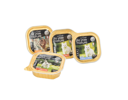 Visuel 4 du produit Boîte Chat stérilisé - Sa vraie nature® Terrine Saumon et Légumes - 100 g
