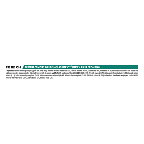 Visuel 4 du produit Croquettes Chat – Pro Plan Sterilised Saumon - 10 kg