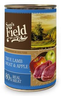 Visuel 1 du produit Boîte Chien – Sam's Field à l'agneau et aux pommes – 400 g
