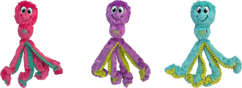 Visuel 1 du produit Kong Jouet Chien Peluche Wubba Octopus - Taille L (Livré aléatoirement parmi 3 coloris)