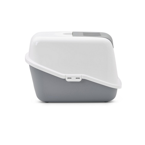Visuel 5 du produit Hygiène Chat – Savic Maison de toilette Nestor gris – 56 x 39 x 38,5 cm