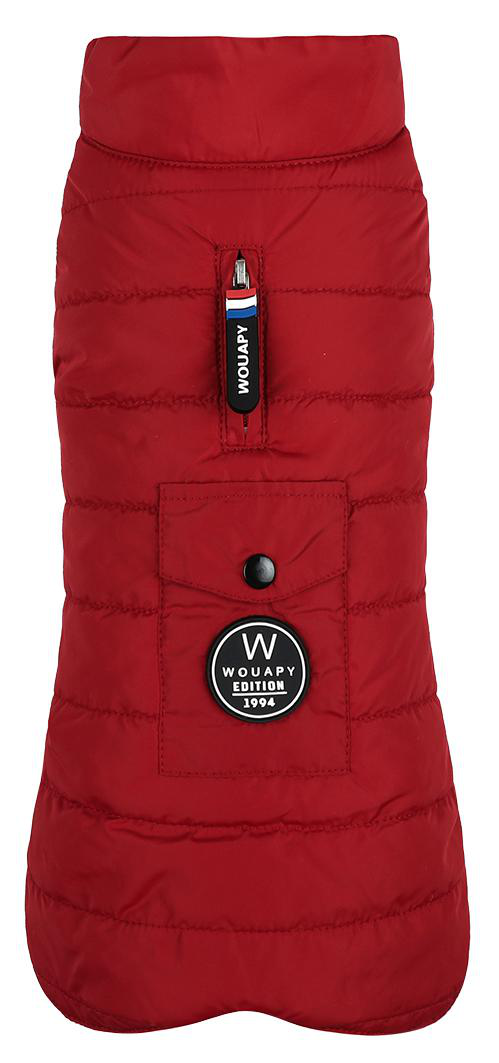 Visuel 1 du produit Textile Chien – Wouapy Doudoune Rouge – Taille S