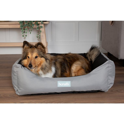 Visuel 3 du produit Couchage Chien - Scruffs Corbeille imperméable Expédition Taille XL Gris et noir - 90 x 70 cm