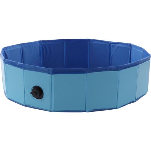 Visuel 1 du produit Flamingo Piscine Chien Bleu taille M - Ø 120 cm