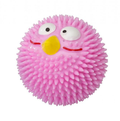 Visuel 1 du produit Jouet chien - Balle Rubber Lucky Bird goût fraise coloris rose - Taille S
