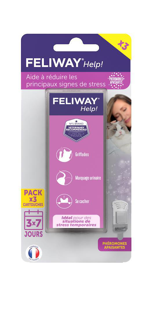 Visuel 1 du produit Feliway Help - Cartouche de rechange (pack de 3)