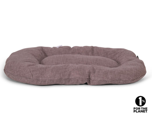 Visuel 1 du produit Vadigran Coussin ovale pour chien Adelle brun - 80 x 57 cm