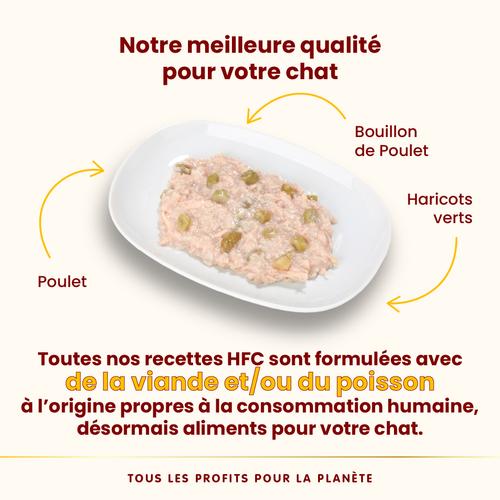 Visuel 3 du produit Boîte Chat – Almo Nature HFC Complete - Poulet avec Haricots verts 70 gr